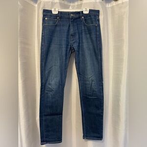 7 For All Mankind Dark Blue Slim Jeans